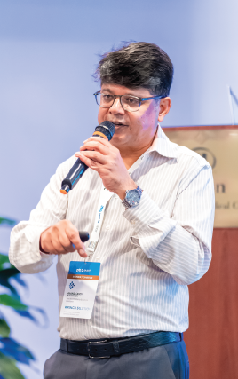 Speaker presenting